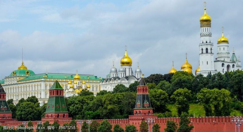 俄罗斯建筑克里姆林宫图片