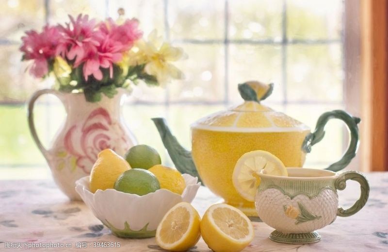 装饰物柠檬汁图片