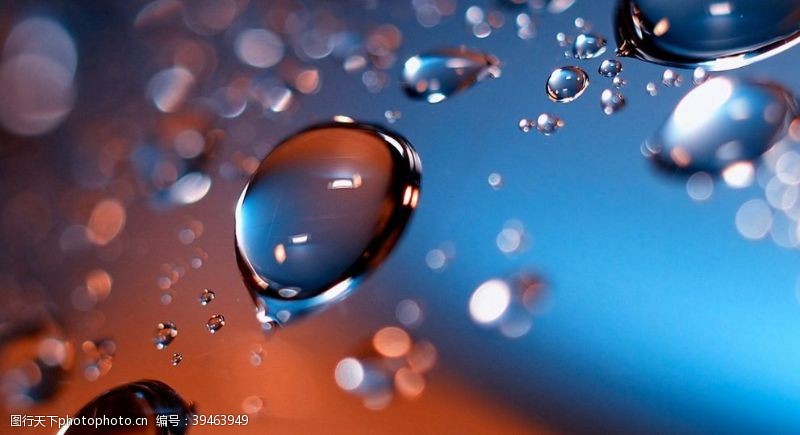 炫彩水滴图片