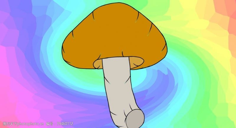 电动名片模板香菇卡通图片
