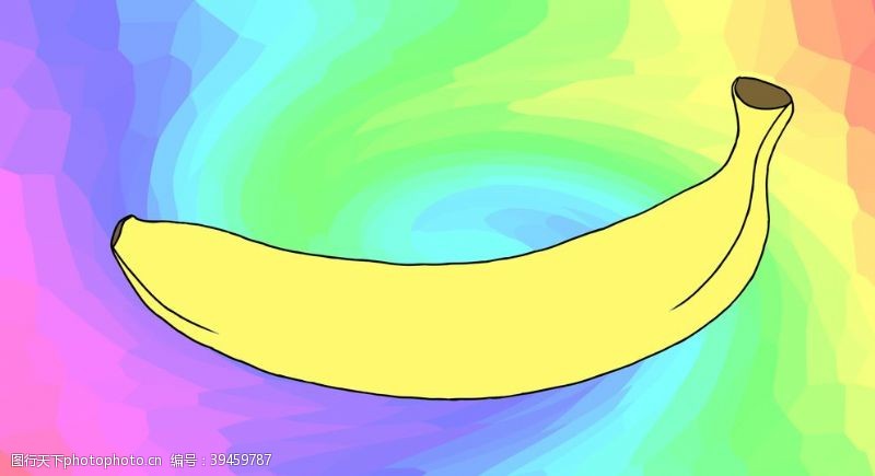 电影券香蕉卡通图片