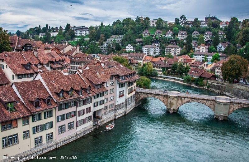 瑞士旅游景点伯尔尼图片