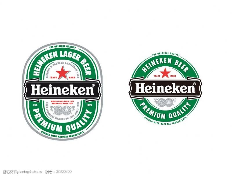 品牌力量Heineken标志图片