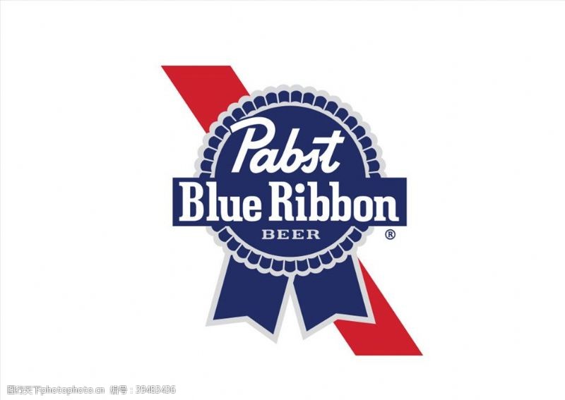 blue蓝带啤酒logo图片
