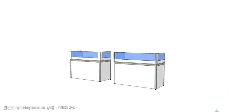 家具模型SU办公室模型图片