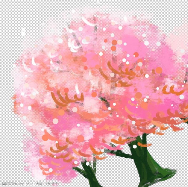 樱花季樱花素材图片