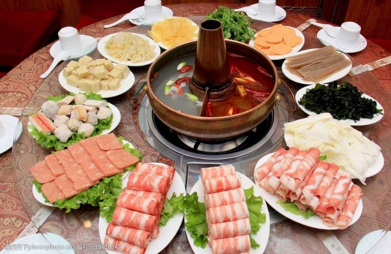 正式老北京火锅涮肉图片