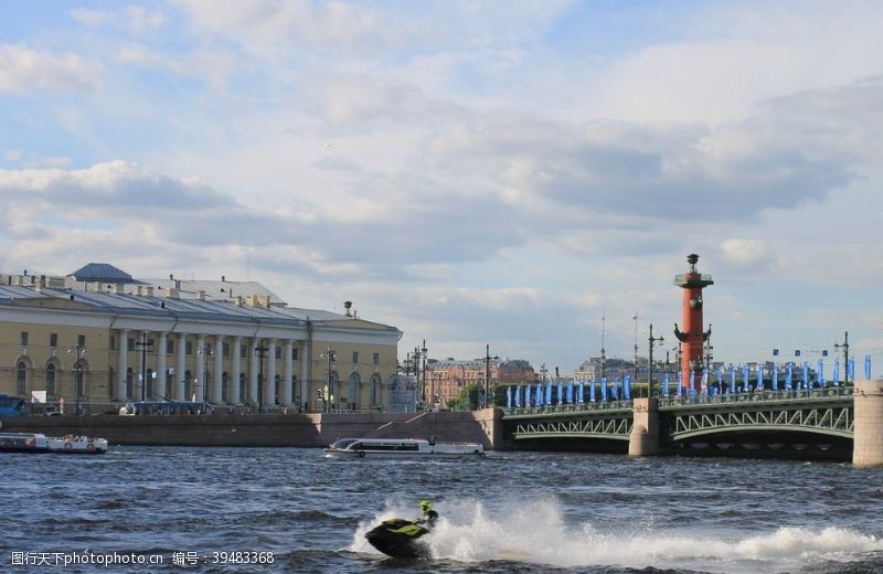 俄罗斯建筑涅瓦河图片