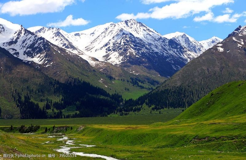 山水名片天山图片