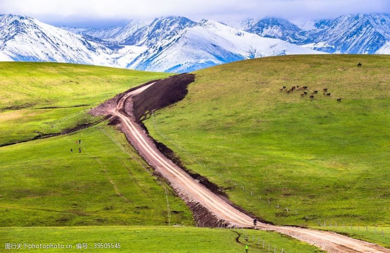 新疆风景天山图片