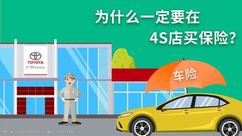 丰田4s为什么一定要在4S店买保险图片