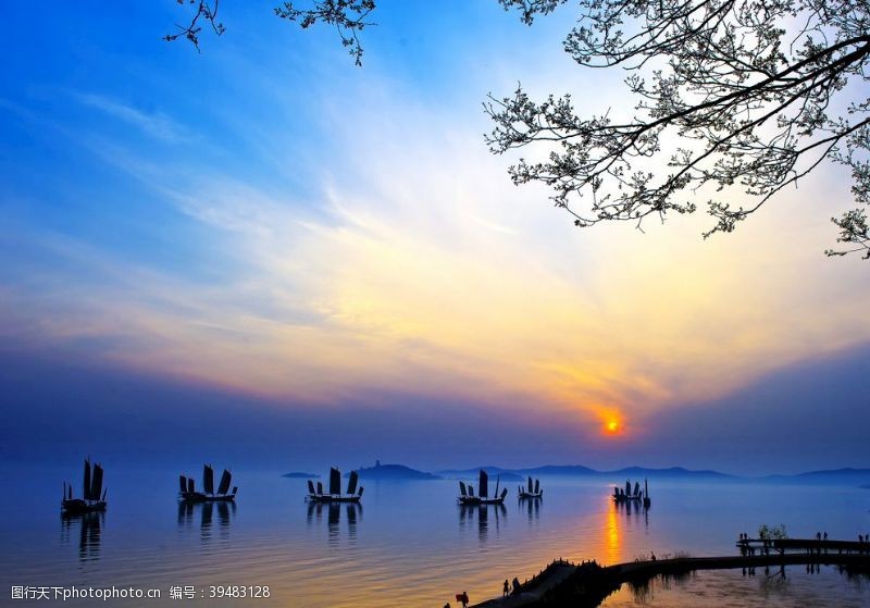 小木桥无锡太湖图片
