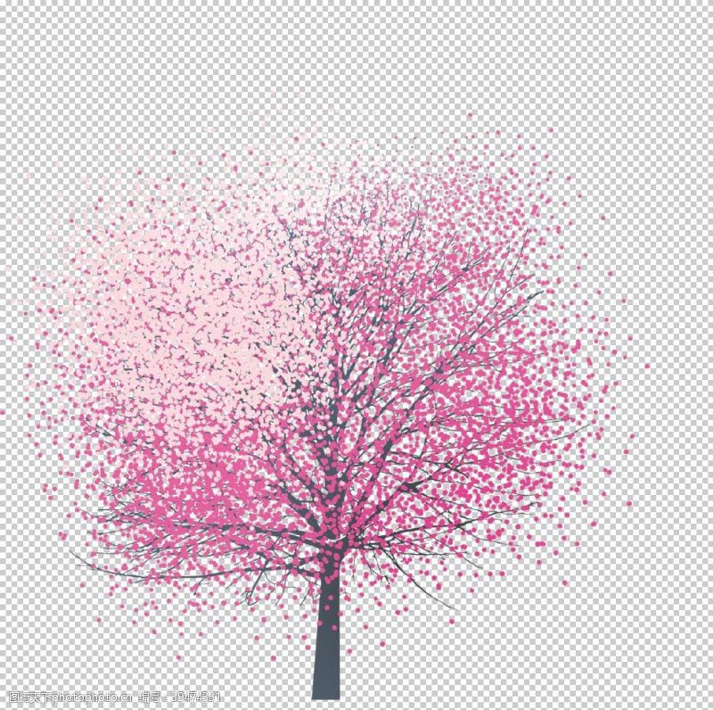 樱花季樱花装饰图片