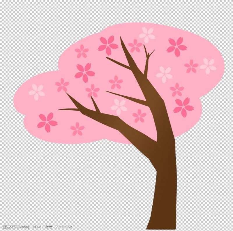 东京樱花樱花装饰图片
