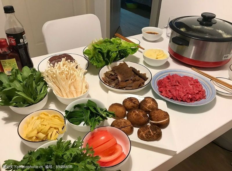 料理食材火锅图片