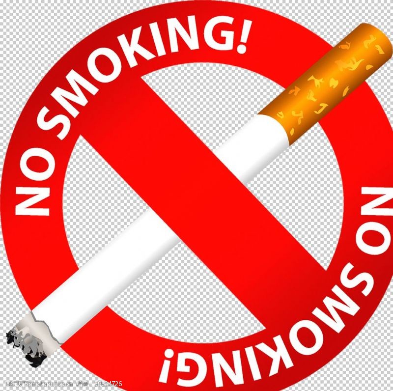 日系海报设计禁止吸烟图片