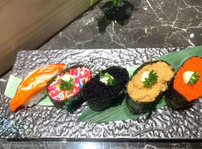 料理食材日本料理寿司图片