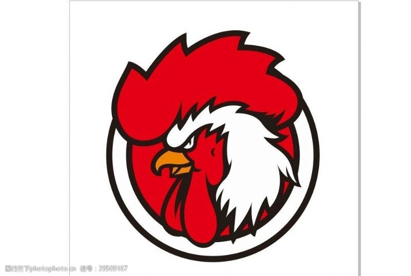 矢量炸鸡炸鸡logo图片