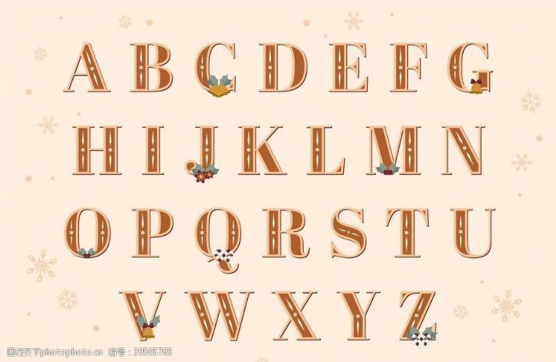 儿童画字母数字英文图片