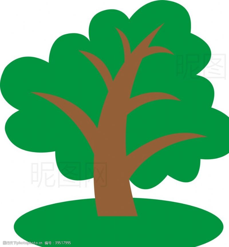 icon景观树图片
