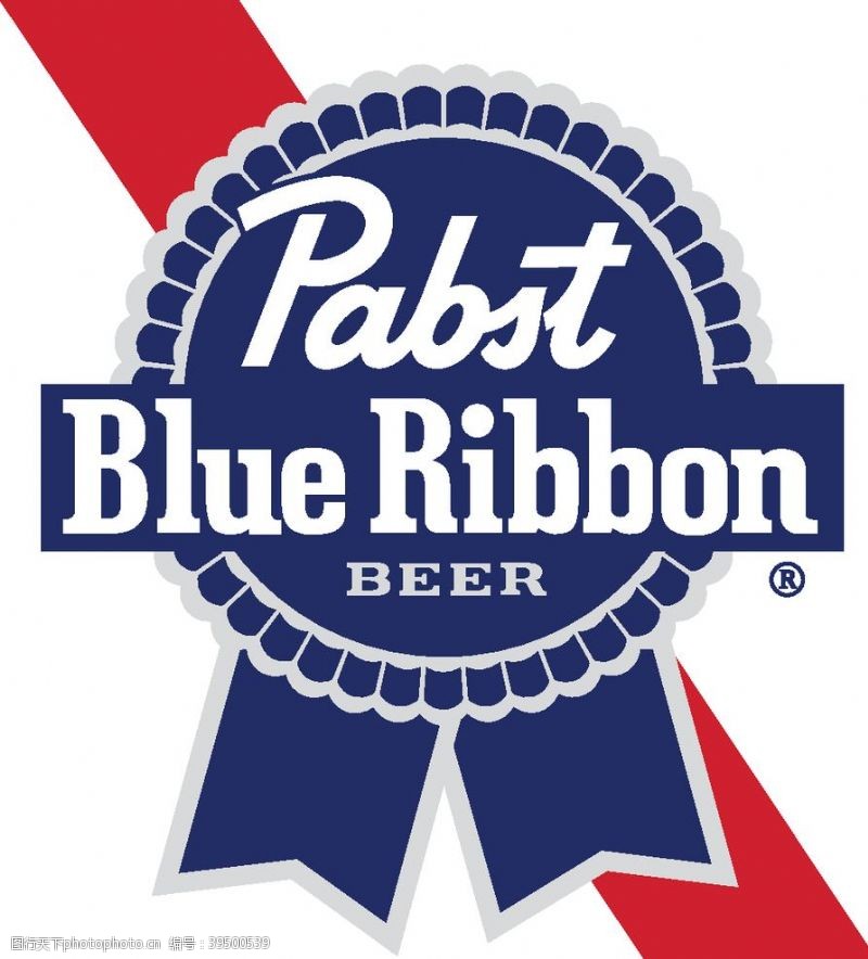 蓝带啤酒logo标志图片