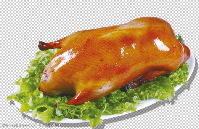 老北京烤鸭美食图片
