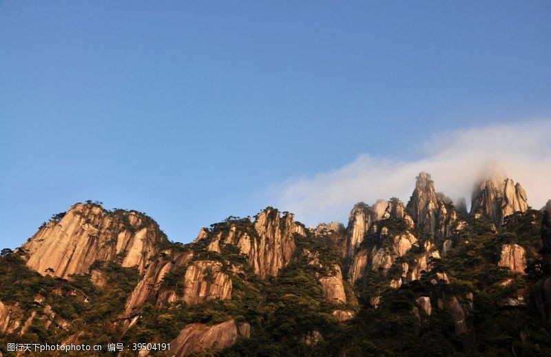 雪景三清山图片