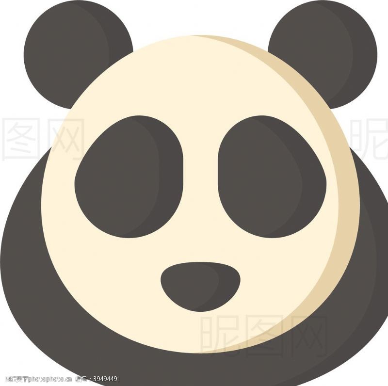 国旗矢量素材熊猫图片