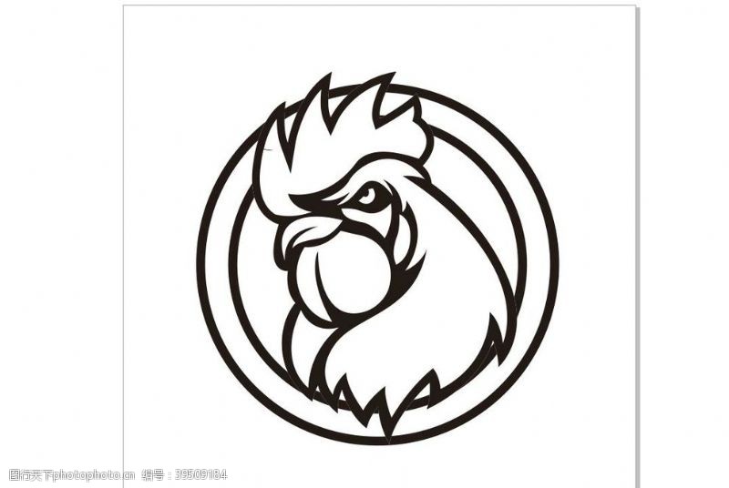 矢量炸鸡炸鸡logo图片