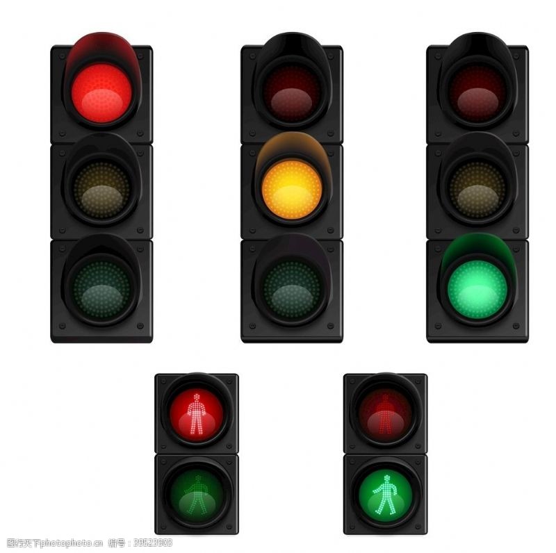 路牌路标指示牌红绿灯图片
