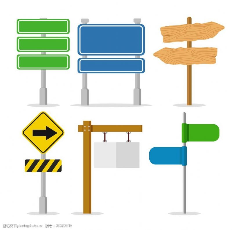 方向指示箭头路牌路标指示牌红绿灯图片