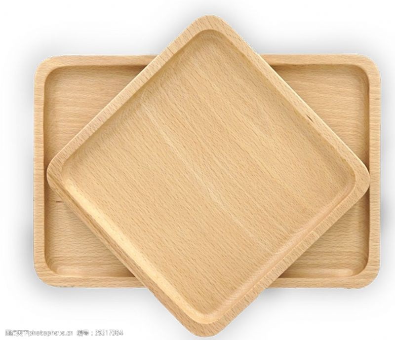 料理食材木盘图片