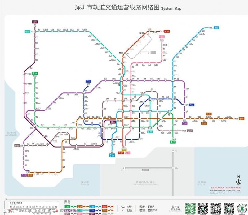 深圳地铁20201028线路图图片