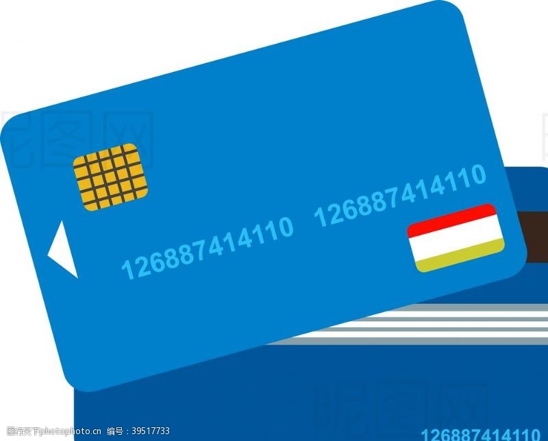 营业标识银行卡图片