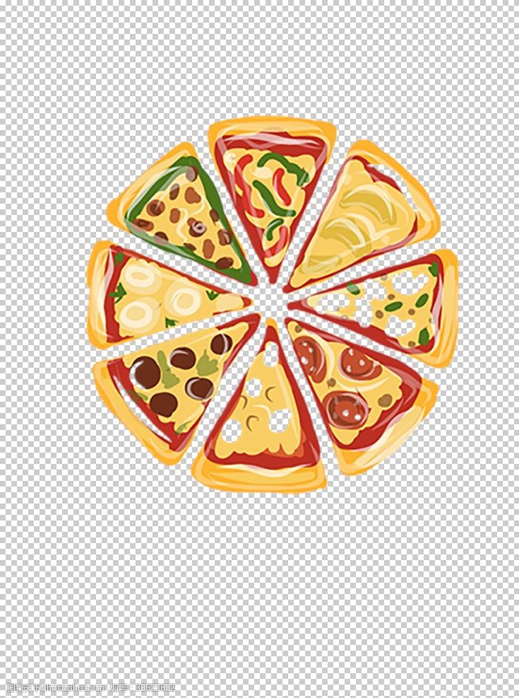 披萨字体披萨图片