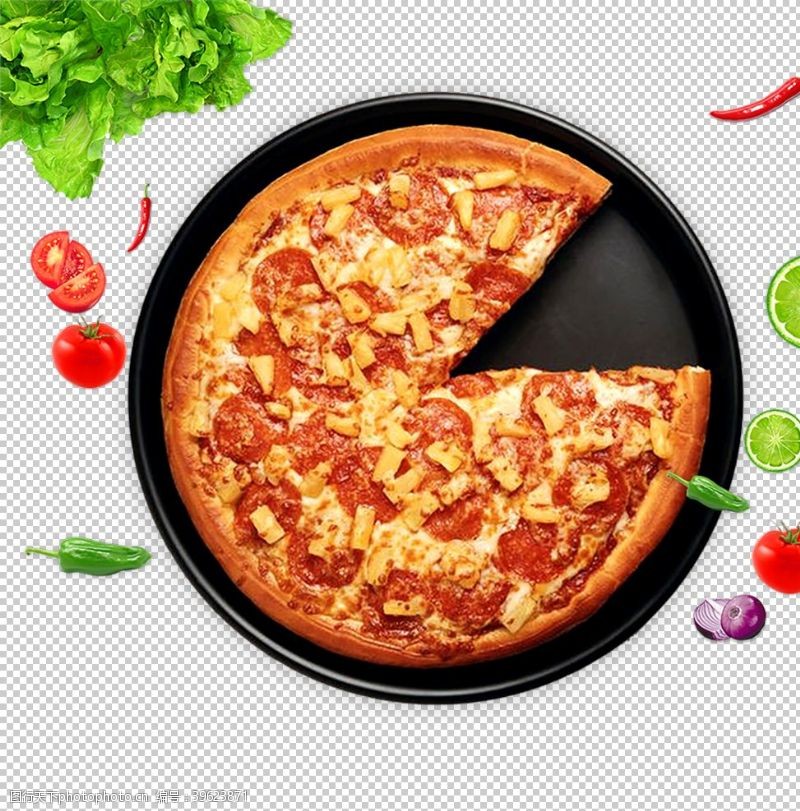 披萨宣传披萨图片