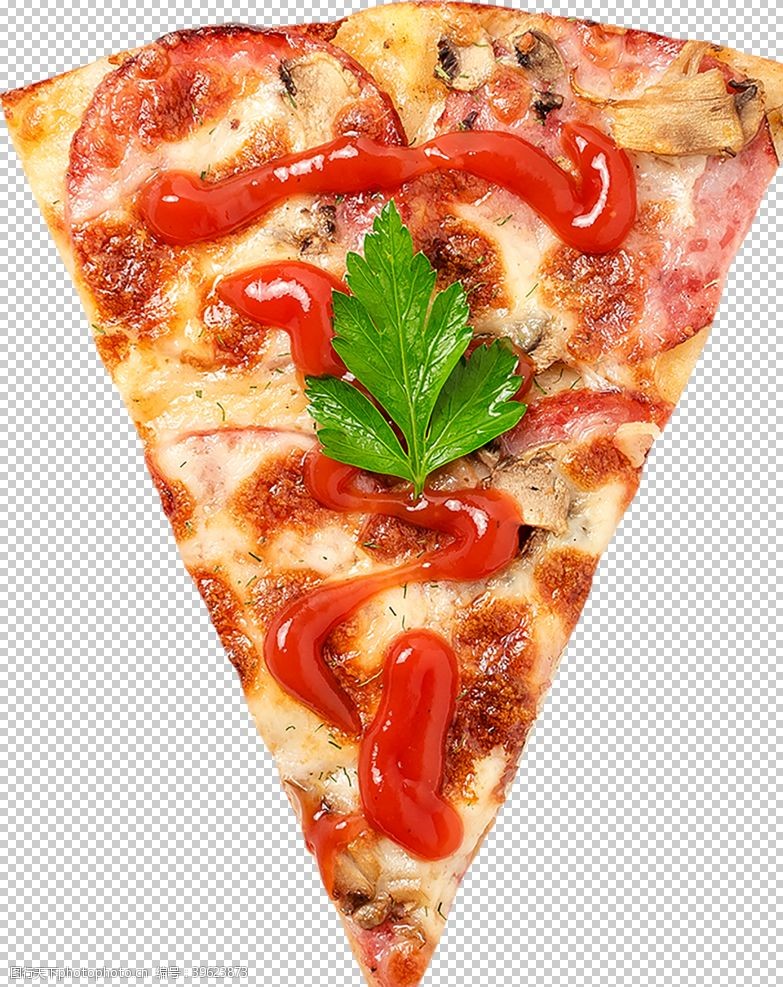 烤肉菜单披萨图片