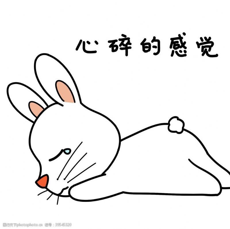 小白兔兔小宝图片