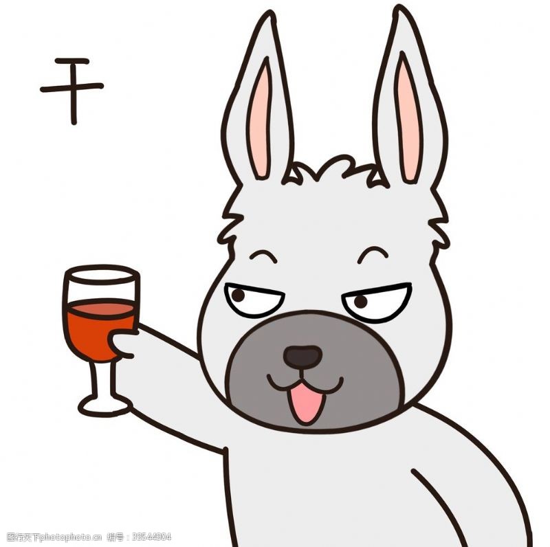 卡通宠物兔小乐图片