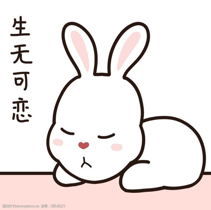 卡通宠物兔小里图片