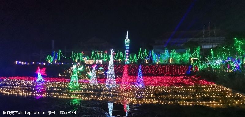 春节旅游灯光艺术展图片