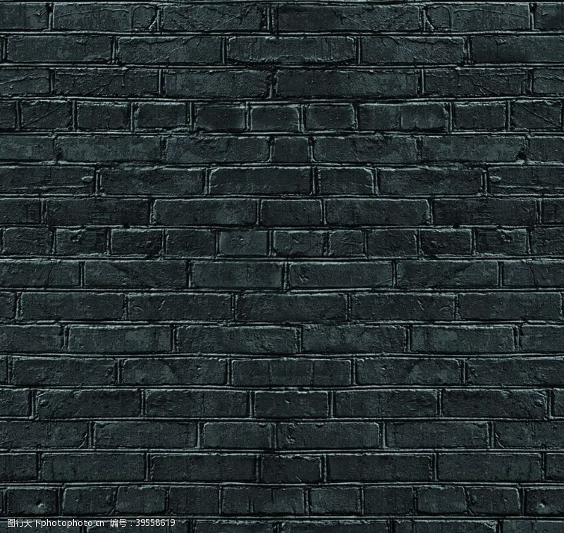 墙壁仿真砖墙纹砖墙背景黑色砖墙装饰图片