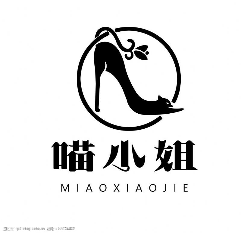 高跟鞋喵小姐logo图片