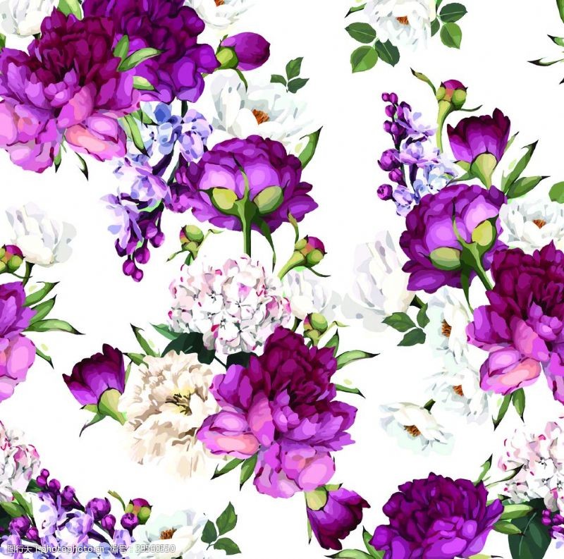 紫色的水彩花图片免费下载 紫色的水彩花素材 紫色的水彩花模板 图行天下素材网