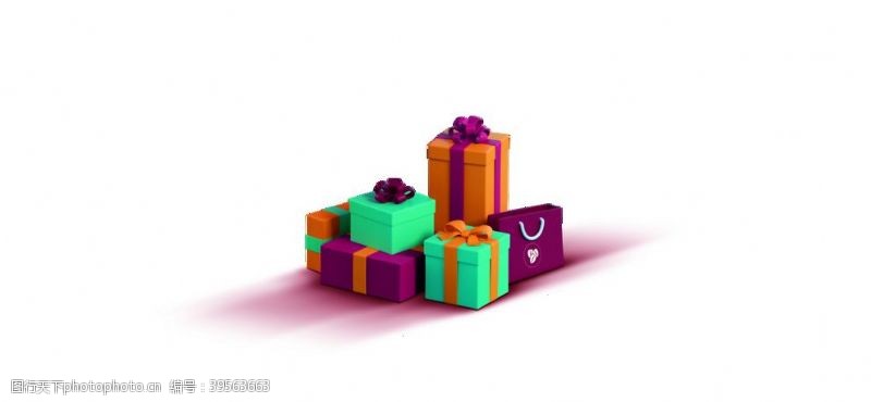 广告设计常用素材礼品礼物生日礼物素材图片