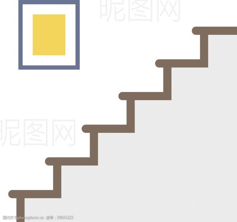 矢量楼楼梯图片