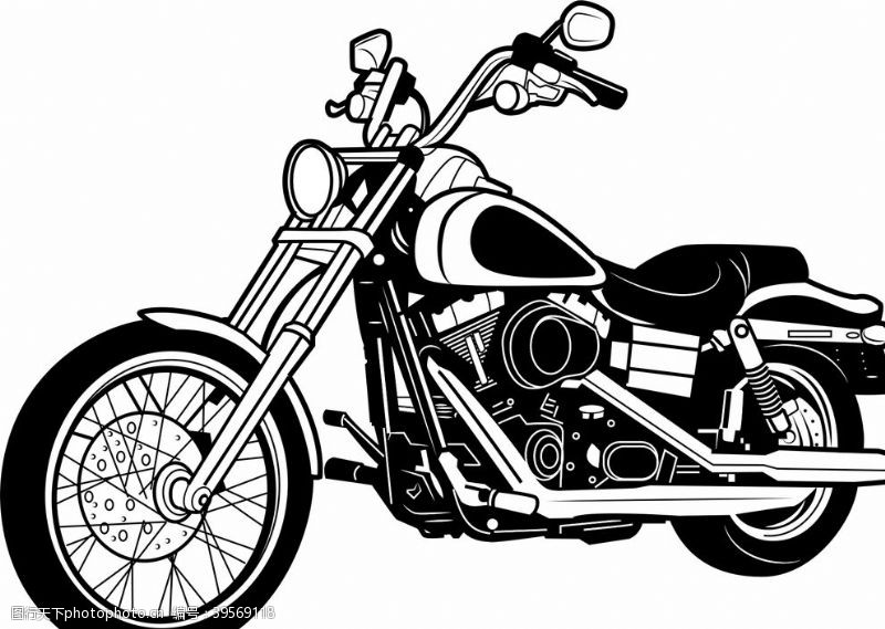 矢量摩托车摩托车图片