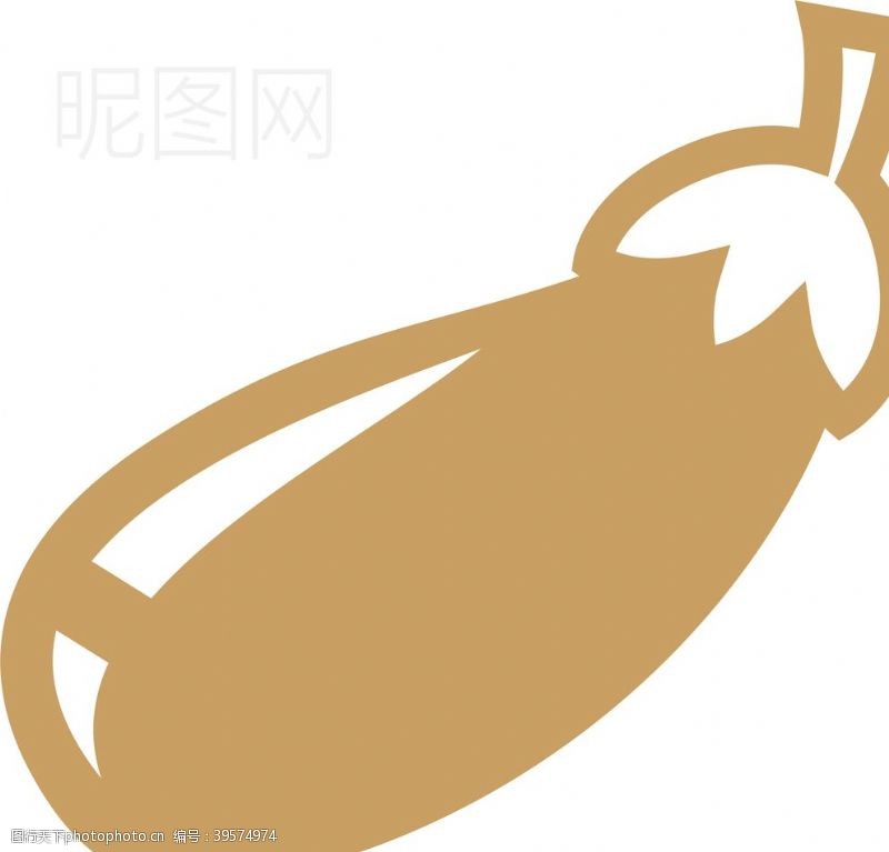 苹果标志茄子图片