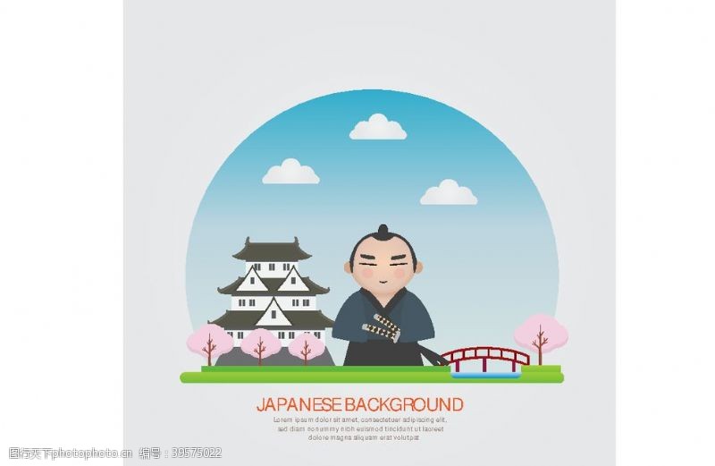 日本旅游海报日本图片