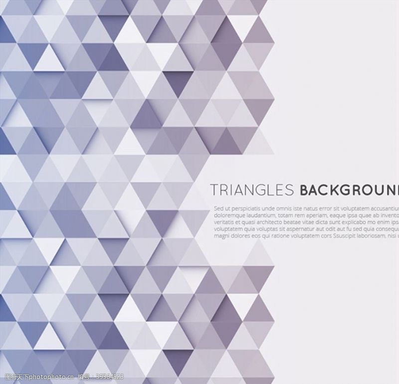 三菱广告三角形拼接背景图片